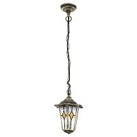 Светильник садово-парковый Geneva "водопад" DUWI 220В E27 60Вт IP44 подовесной/черное золото картинка 